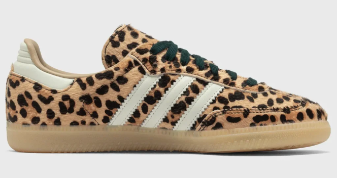 adidas Samba OG Women's Leopard Magic Beige | Feline Hour