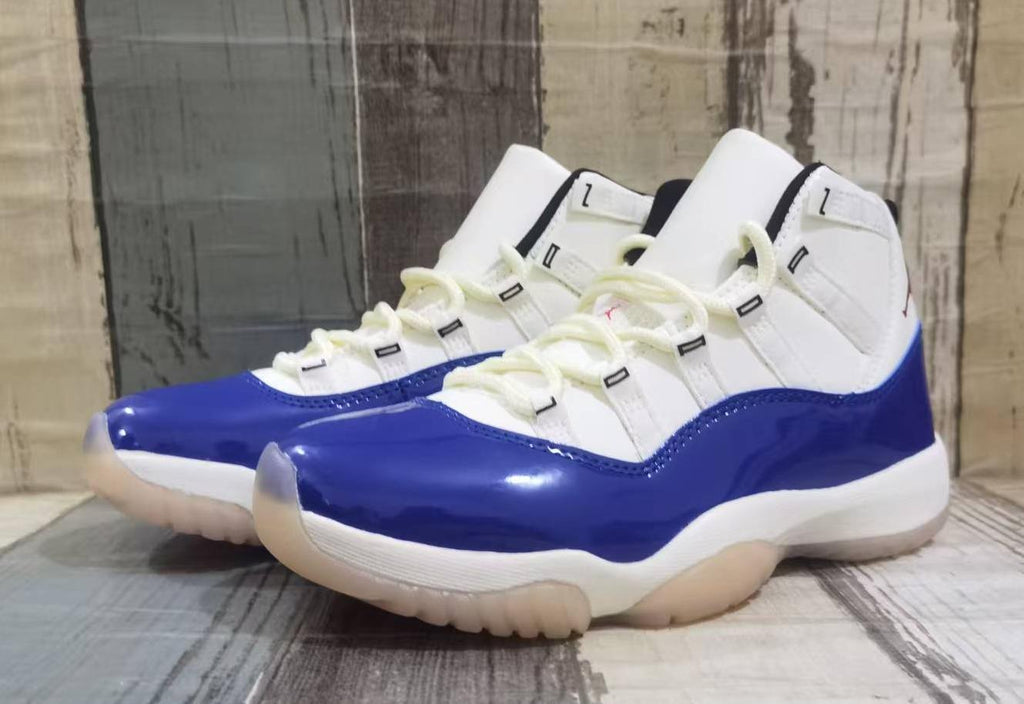 Air Jordan 11 Retro White-Blue-Red | Tricolor Assembly