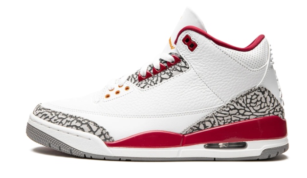 Air Jordan 3 'Cardinal' CT8532-126 | Scarlet Accord