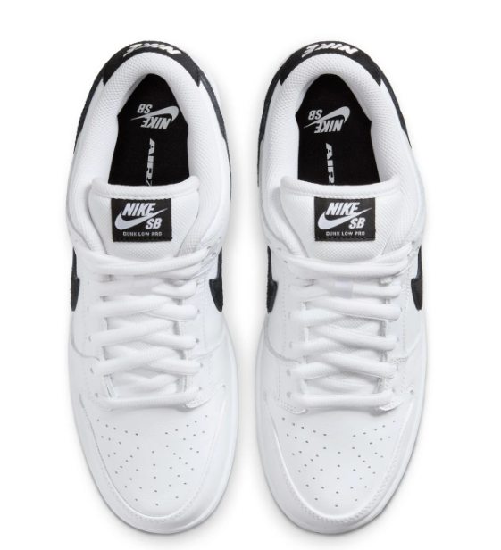 Nike SB Dunk Low Pro “Ivory Outline” | White / Black / White