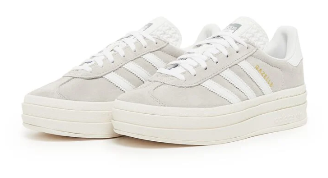 adidas Gazelle Bold Women's 'Grey White' | Concrete Poise HQ6893
