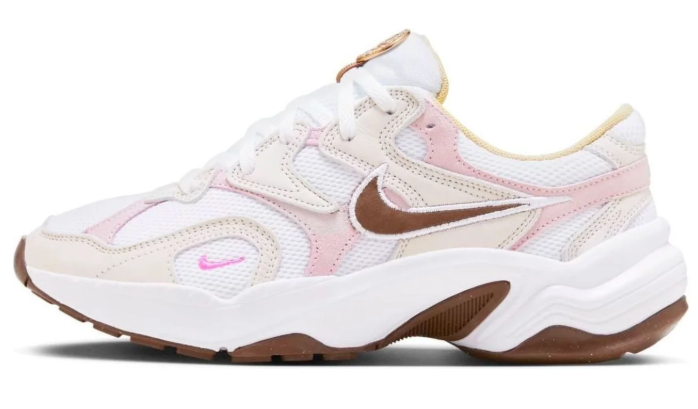 Nike AL8 Women's White Pink Brown HM3691-130 | Blush Cafe
