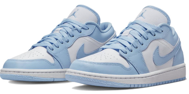 Air Jordan 1 Low Women's 'Ice Blue' | Blue Hour Drift DC0774-141