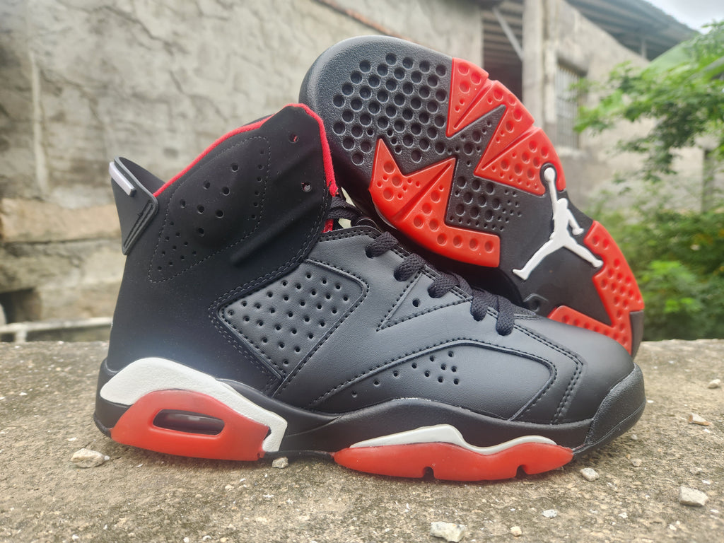 Air Jordan 6 Black Red Multicolor | Prism Rebellion