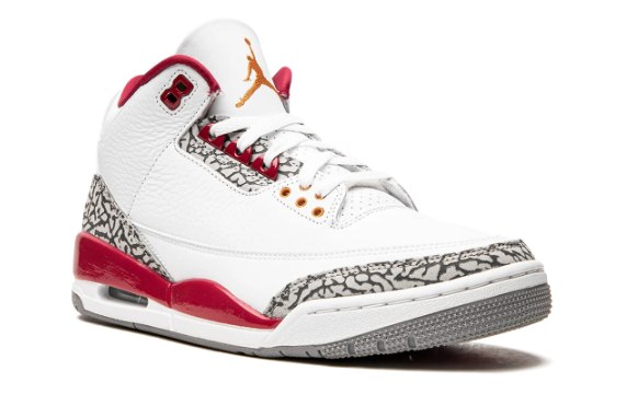 Air Jordan 3 'Cardinal' CT8532-126 | Scarlet Accord