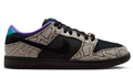 Nike SB Dunk Low Dashawn Jordan “Serpent Verse” | Snake Skin Black / Fierce Purple