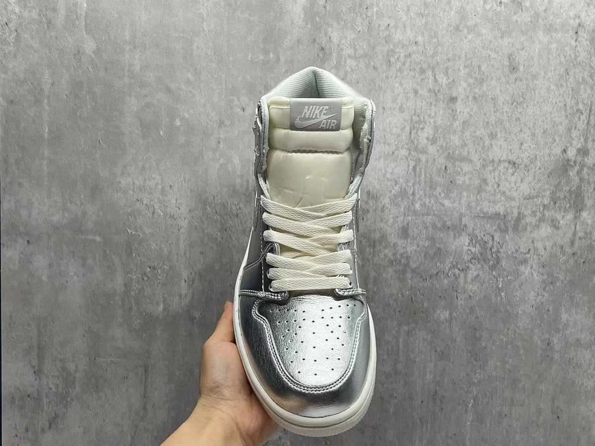Air Jordan 1 Metallic Silver | Alloy Reverie