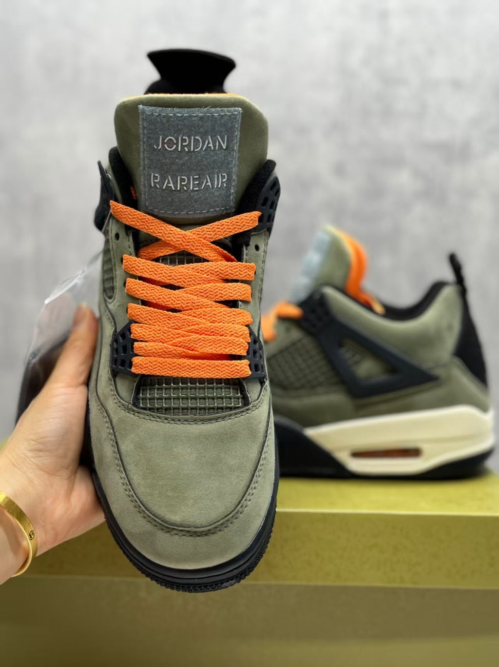 Air Jordan 4 Retro Olive Green | Canopy District
