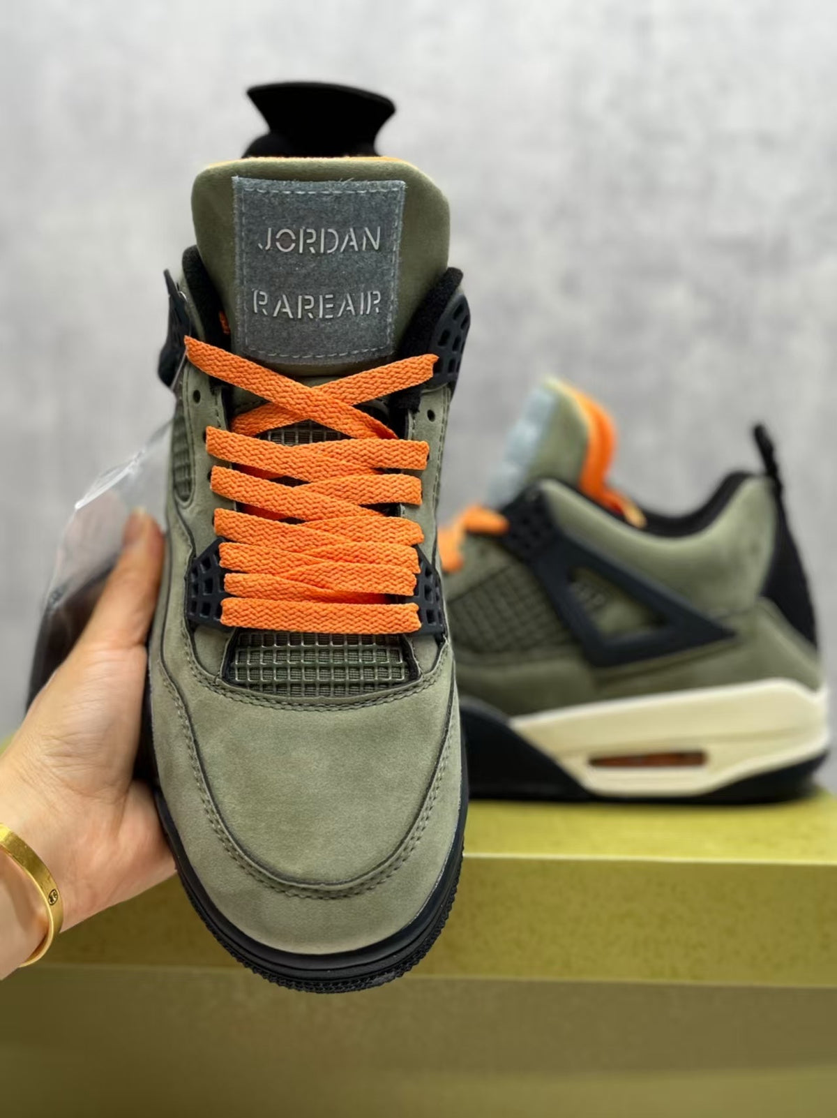 Air Jordan 4 Retro Olive Green | Canopy District