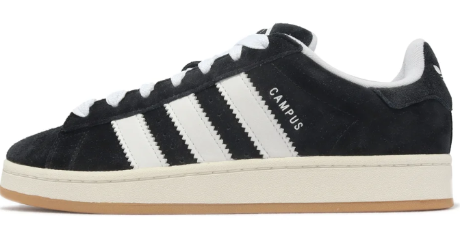 adidas Campus 00s Black White Gum HQ8708 | Sidewalk Mixtape